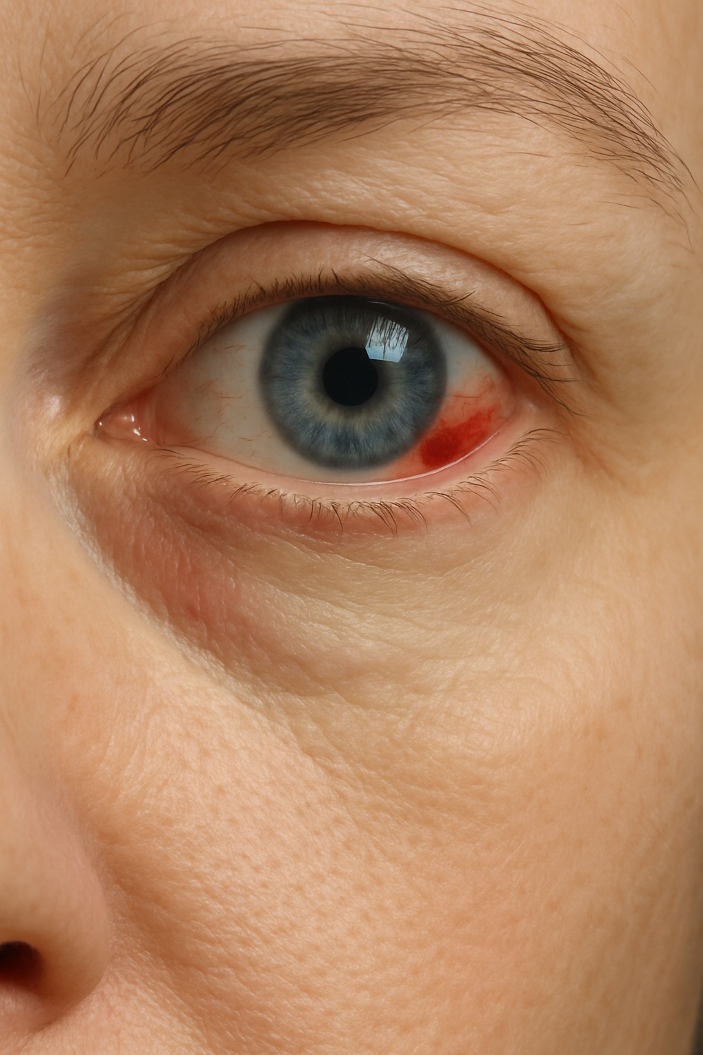 Blodsprængning i øjet